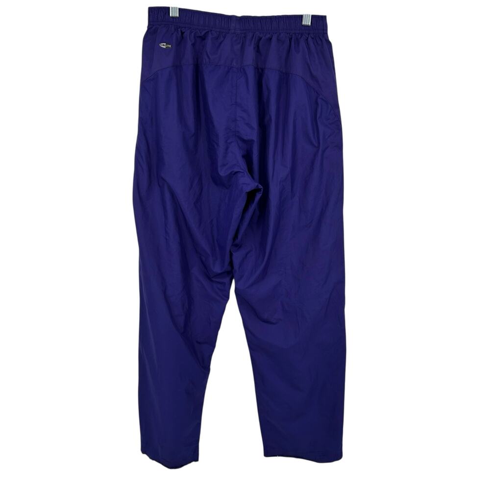 Vintage y2k Men's Purple Adidas Climalite Mesh Lined Windbreaker Sweatpants Sz S - Picture 7 of 11